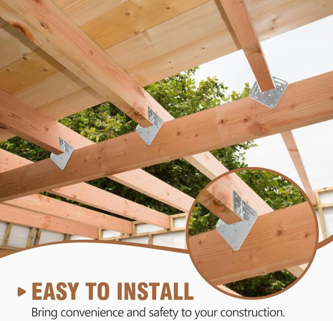 Hurricane banden voor balken zware galvaniseerde balken hangers hurricane banden voor houten balken houten structuren 4