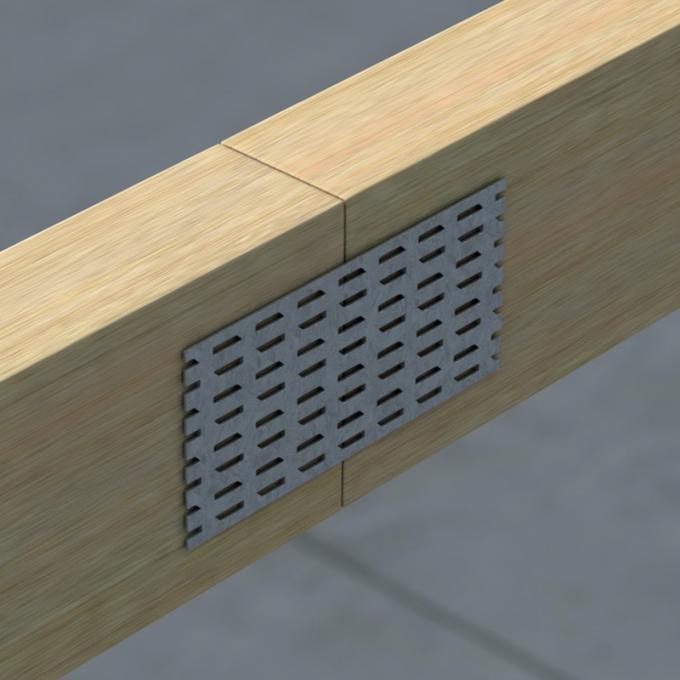 Warm te koop gegalvaniseerde traliewerkplaat met stalen beugels Hoogwaardig materiaal 6