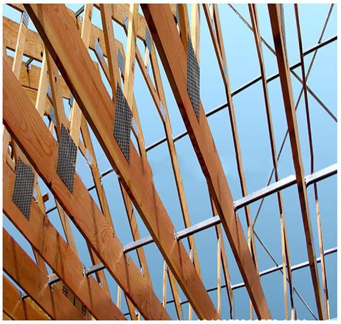 Warm te koop gegalvaniseerde traliewerkplaat met stalen beugels Hoogwaardig materiaal 7