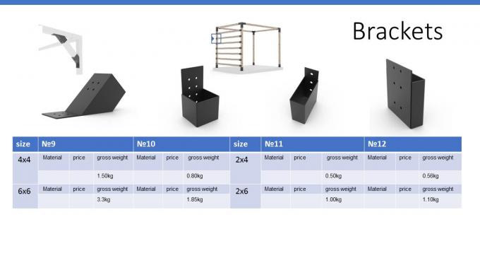 DIY Pergola Kit – 3-weg T-beugels voor 4x4 hout, ideaal voor tuinpergola's & priëlen 2