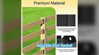 Verstelbare stalen leuningbeugels