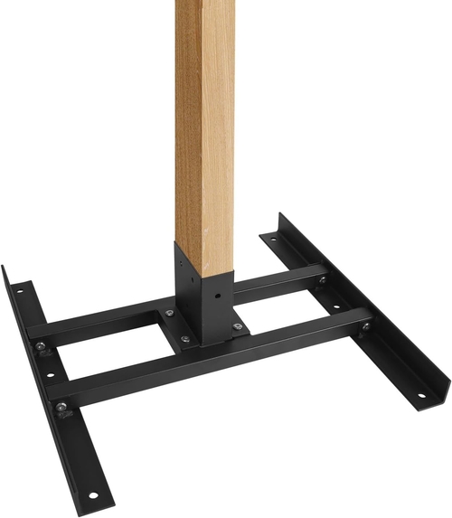 Latest company news about 2x4 Doelstandsbasis voor stalen schietdoelen Dubbele T-vormige basis Postbasishouder voor buiten schietbaan