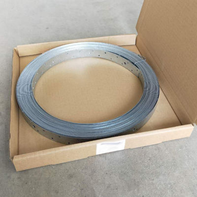 quality Zilver gegalvaniseerd staal spoel Lumberlok riem Brace Hoop ijzer voor muur en dak spanning factory