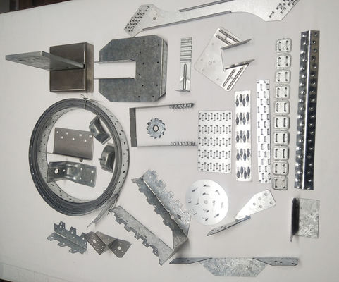 H2.5A Rechts Verbindingsband 18-Gauge Gegalvaniseerd Zwaar Belastbaar Orkaanbanden en Sparrenverbinders voor Hout