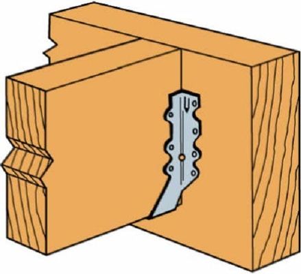 2x6 Joist Hanger, 18 Gauge LU26 Galvaniserend gezicht Mount Joist Hangers Hout Hurricane Ties Rafters Tie