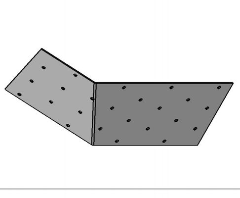 Creeper Connector CC200R voor het bevestigen van Jack Truss aan Hip Truss