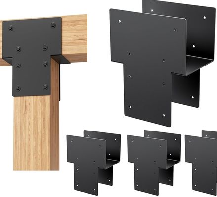 Heavy-Duty Steel Post Caps Tie Bracket Voor het verbinden van hout Gazebo Dek Patio Post Houten balken Bracket Metalen materiaal