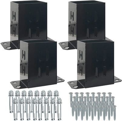 Hek na anker terrassen postbasis voor dek veranda leuningsteun trim voor schermen trellis & poorten