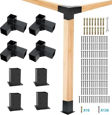 Heavy Duty Heavy Duty 4x4 Pergola Bracket Kit
