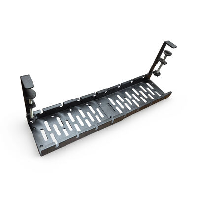 Geen boren onder bureau uitschuifbare bureaukabel organizer met klem voor thuiskantoor